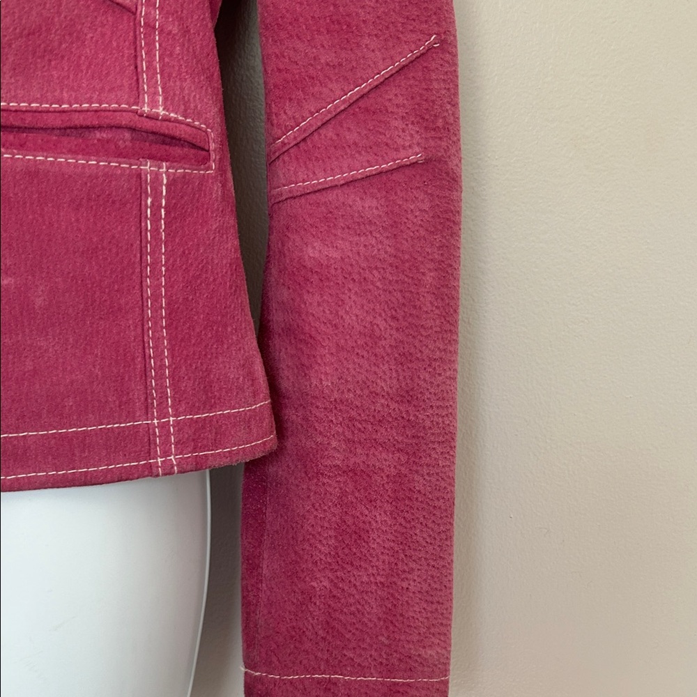 Wilson’s Vintage Pink Suede Jacket /Maxima Line - Picture 6 of 12